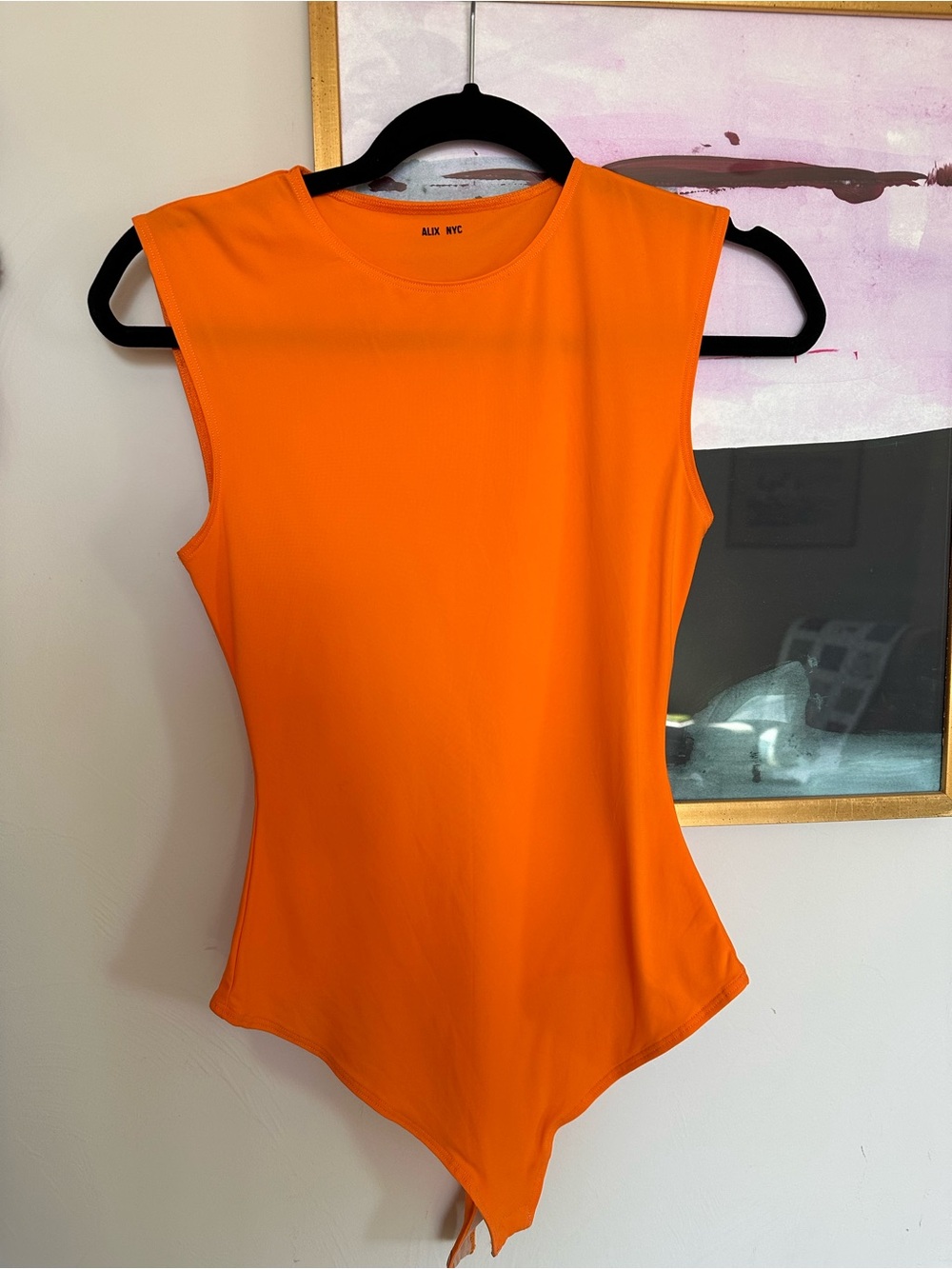 ALIX NYC Bright Orange Bodysuit